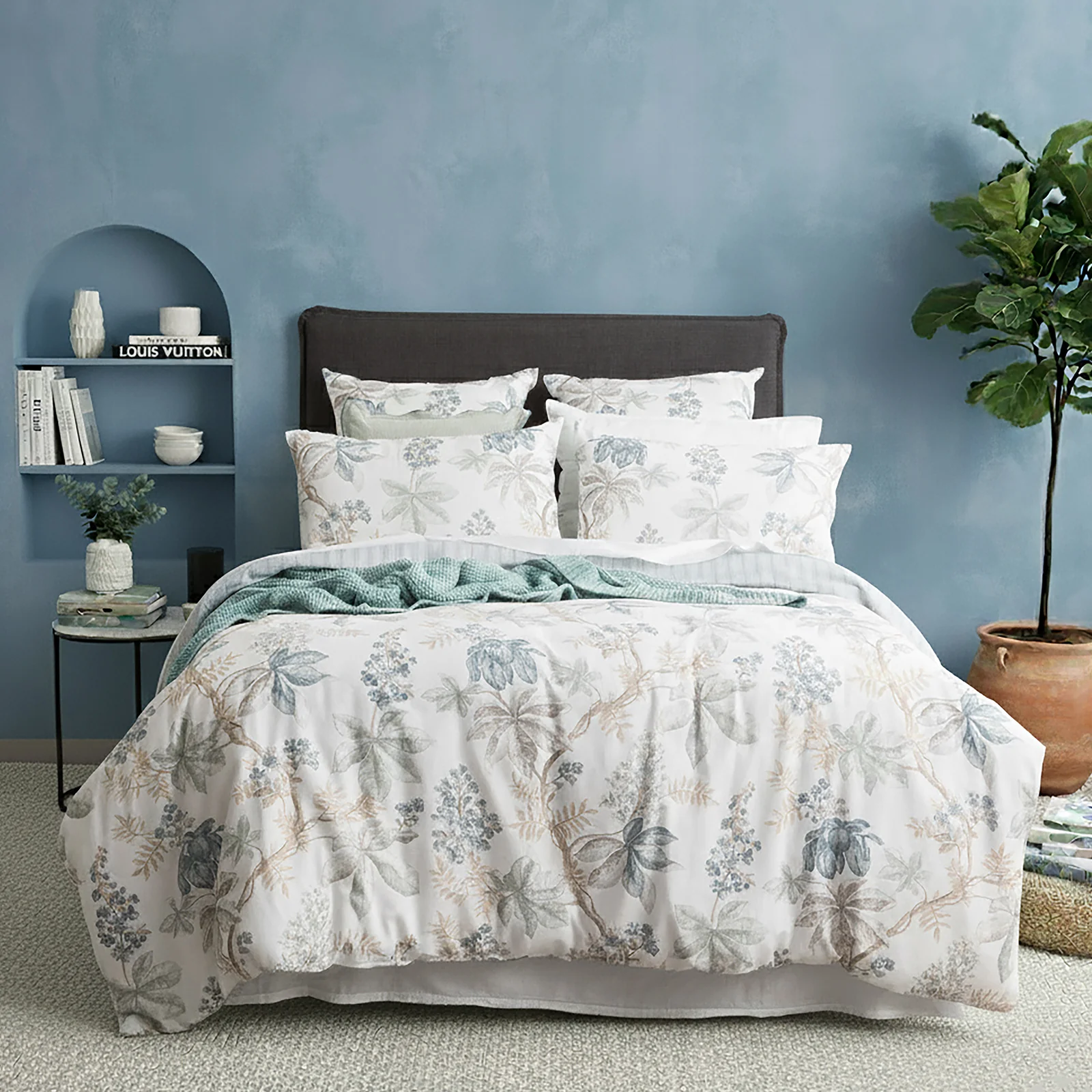 Kids Floral Vine Quilt Cover Set - Image 5